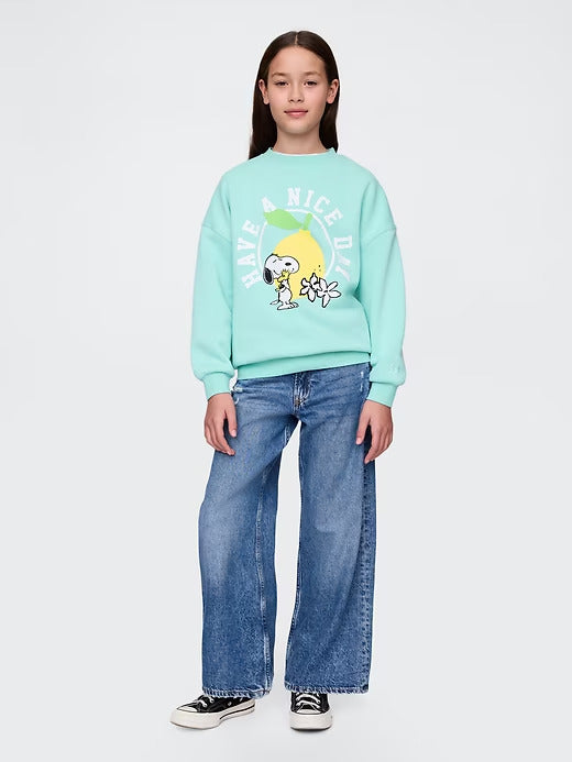 Gap Kids Graphic Tunic Sweatshirt