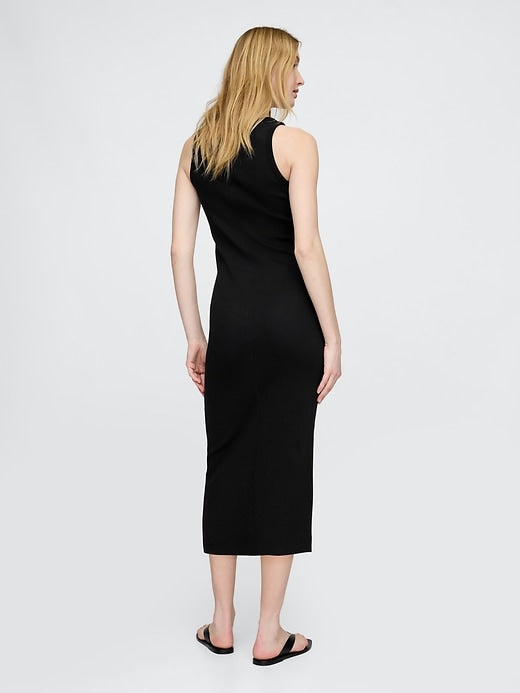Gap Rib Midi Dress