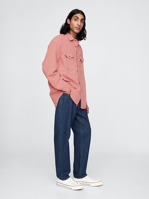 Gap UltraSoft Denim Big Shirt