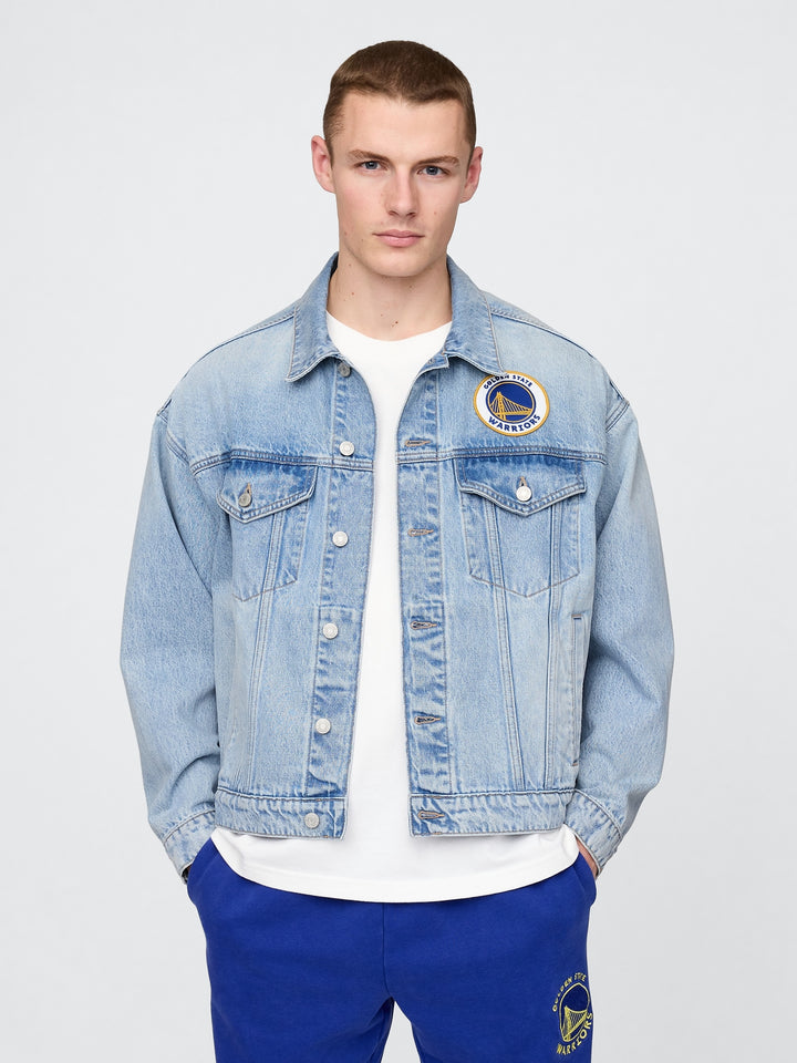 GAP NBA Miami Heat Icon Denim Jacket