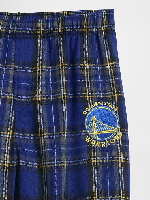 Gap Kids NBA Golden State Warriors Flannel PJ Pants