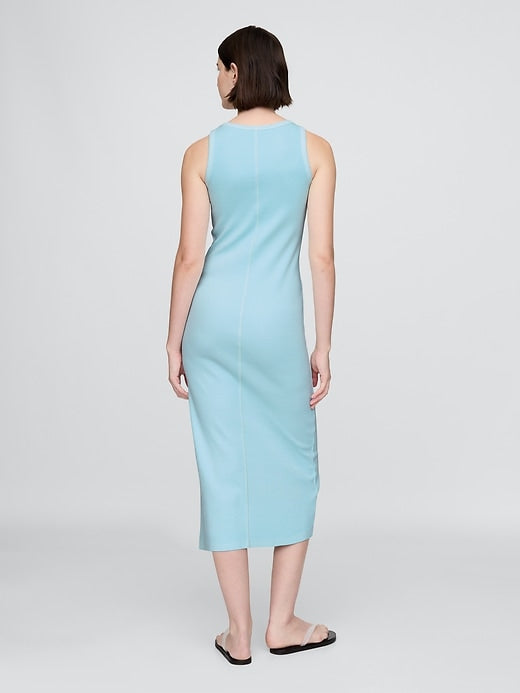 Gap Rib Midi Dress