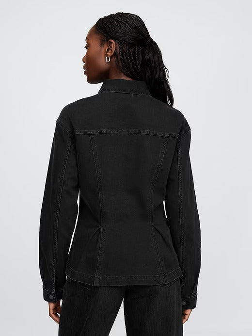 Gap Peplum Denim Jacket