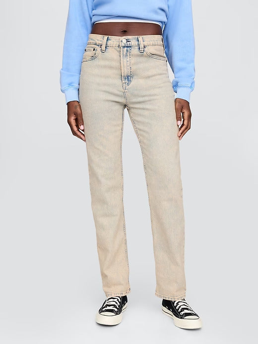 Gap High Rise '90s Straight Jeans