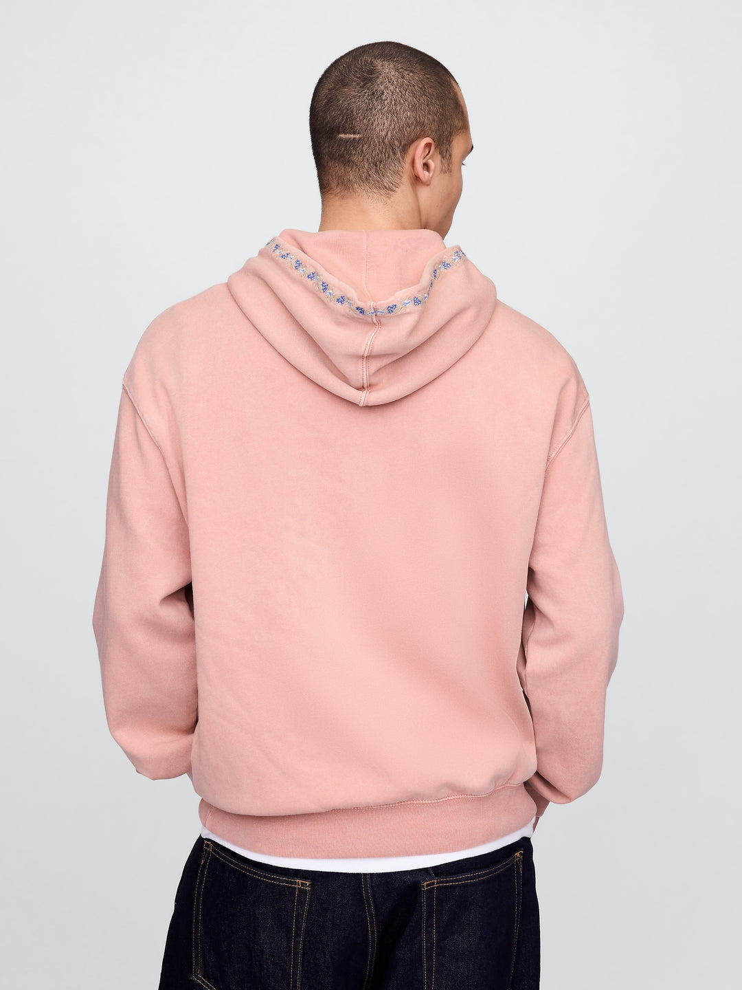 GAP VintageSoft Oversized Logo Hoodie