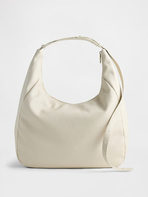 Gap Vegan Pebble Leather Slouchy Bag