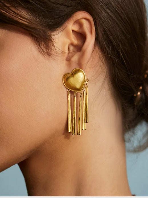 Gap HART Brushed Party Harty Earrings