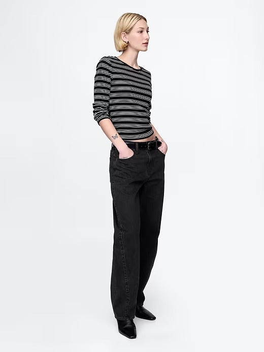 Gap Modern Rib Cropped T-Shirt