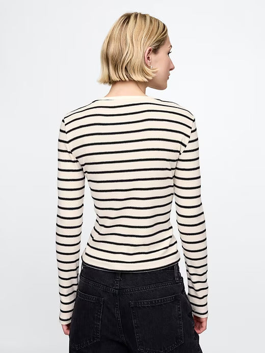Gap Modern Rib Cropped T-Shirt