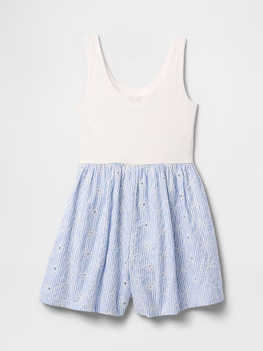 Gap Kids Mixed Media Romper