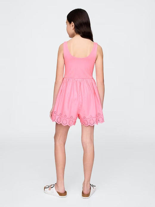 Gap Kids Mixed Media Romper
