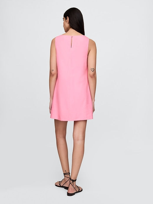 Gap Linen-Blend Mini Shift Dress