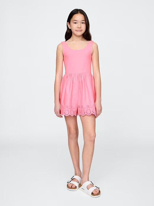 Gap Kids Mixed Media Romper