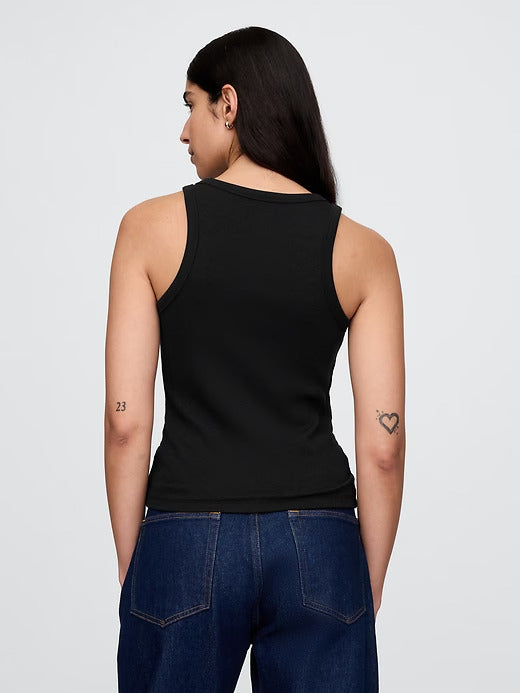 Gap Modern Rib Halter Tank Top