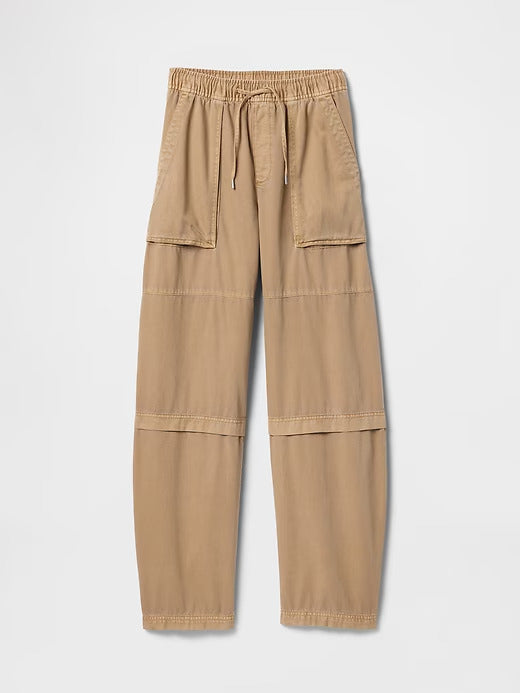 Gap Mid Rise Easy Utility Barrel Pants