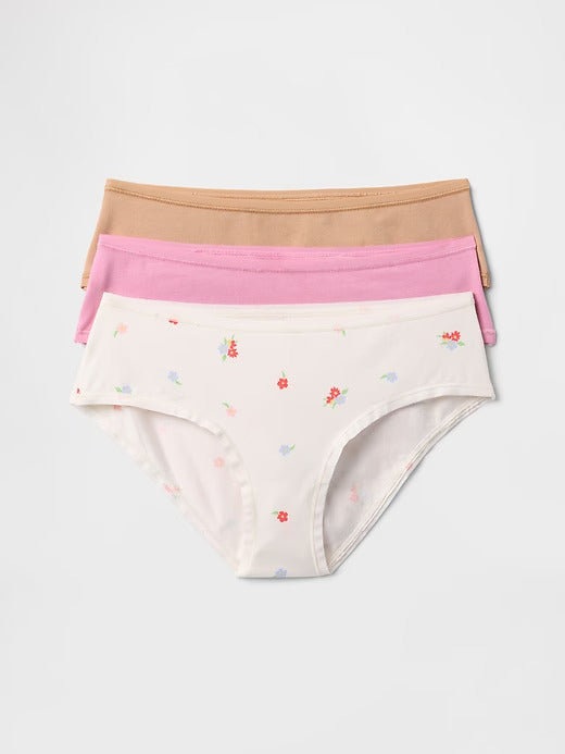 Gap Organic Stretch Cotton Hipster (3-Pack)