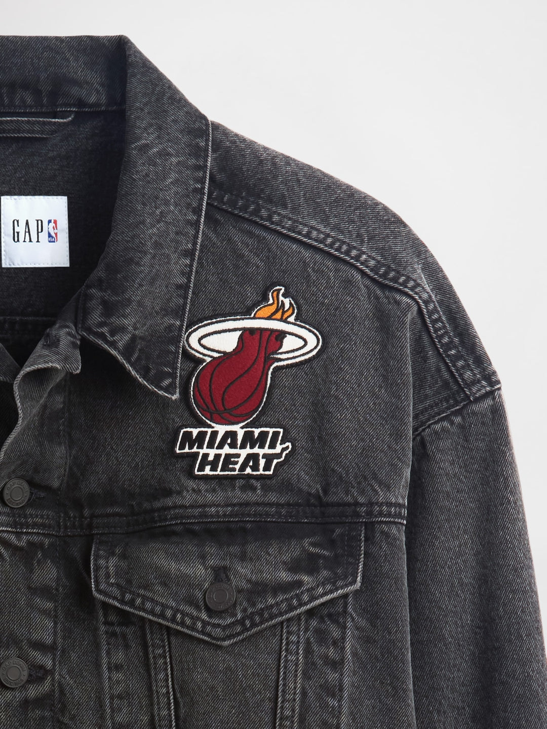 GAP NBA Miami Heat Icon Denim Jacket