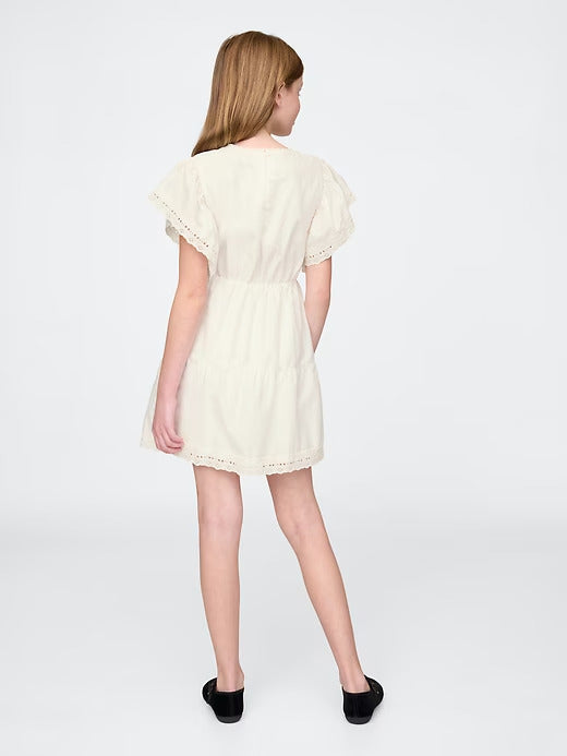 Gap Kids Lace Tiered Ruffle Dress