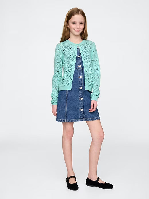 Gap Girls Pointelle Cardigan