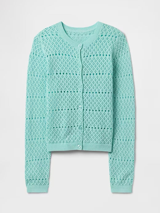 Gap Girls Pointelle Cardigan