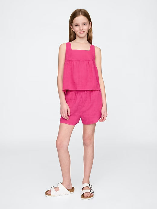 Gap Kids Crinkle Gauze Swing Top
