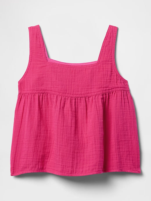 Gap Kids Crinkle Gauze Swing Top