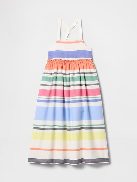 Gap Kids Apron Neck Midi Dress