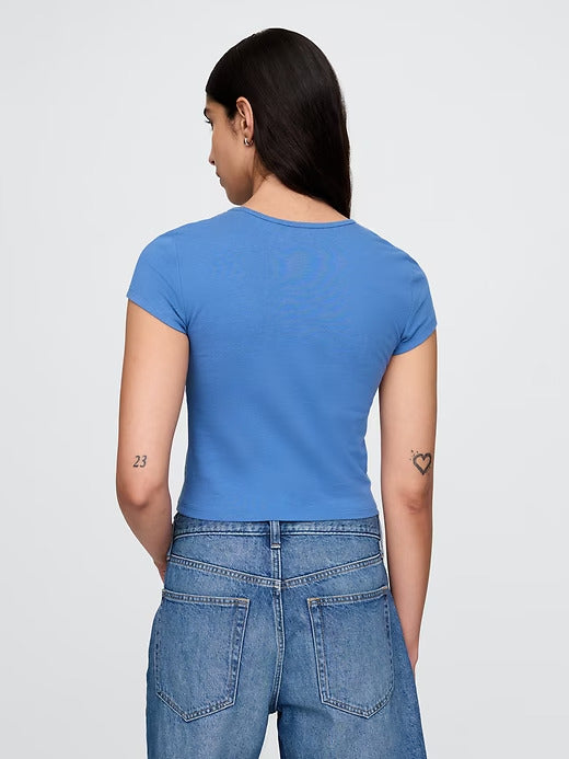 Gap Cropped Graphic T-Shirt