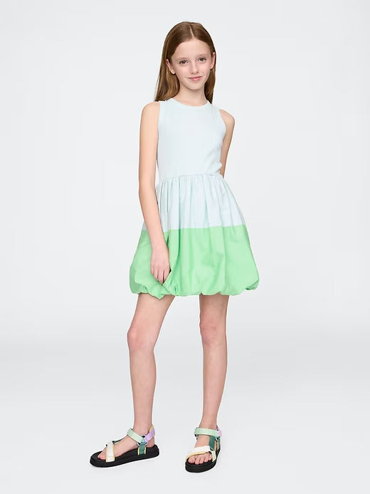 Gap Kids Mixed Media Bubble Dress