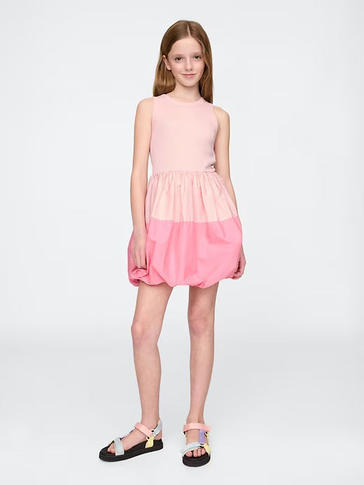 Gap Kids Mixed Media Bubble Dress