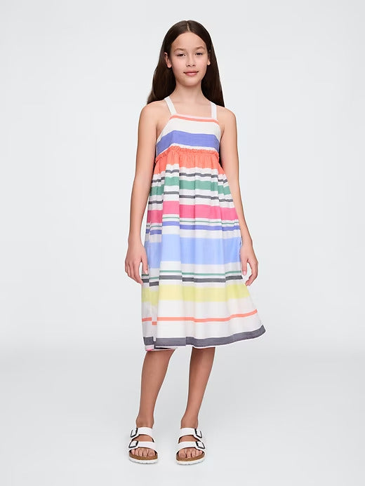 Gap Kids Apron Neck Midi Dress