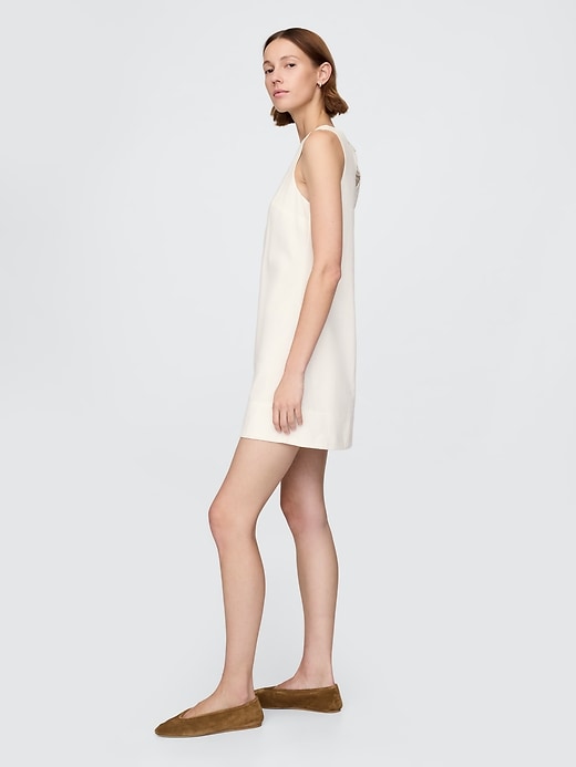 Gap Linen-Blend Mini Shift Dress