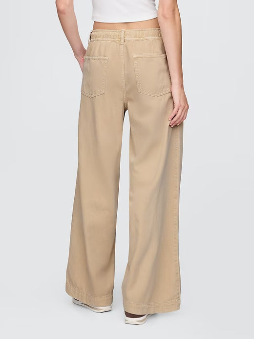 Gap Mid Rise UltraSoft Easy Baggy Jeans