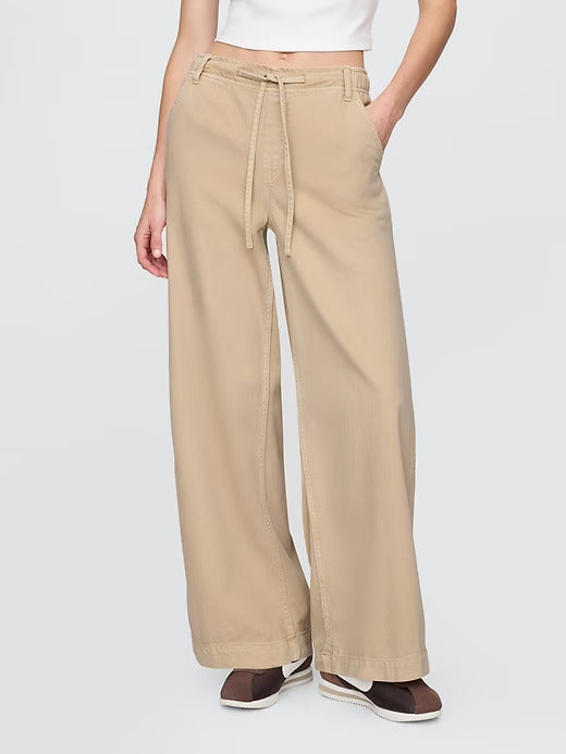Gap Mid Rise UltraSoft Easy Baggy Jeans