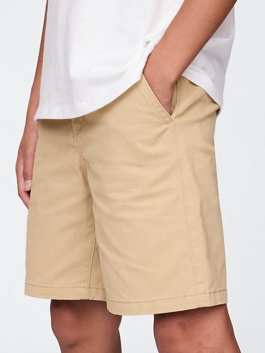 Gap Kids 7" Relaxed Khaki Shorts