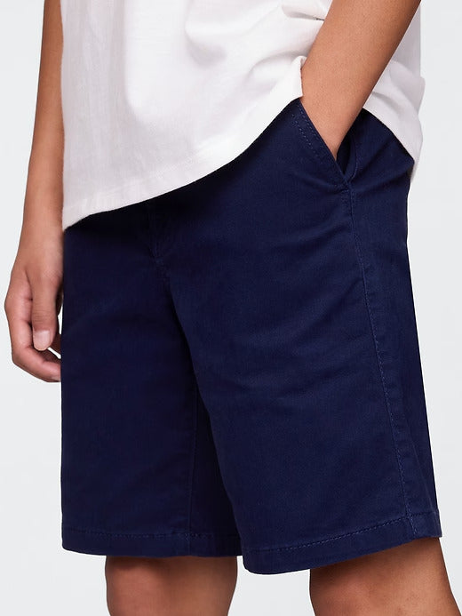 Gap Kids 7" Relaxed Khaki Shorts