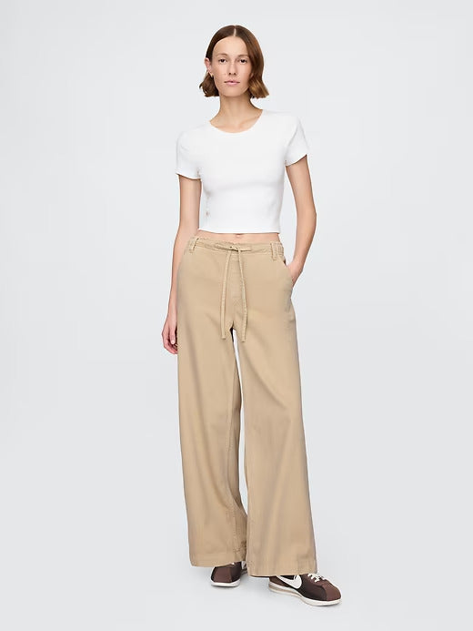 Gap Mid Rise UltraSoft Easy Baggy Jeans