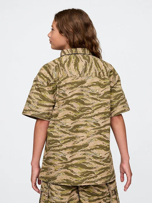 Gap Kids Ripstop Utility Shirt