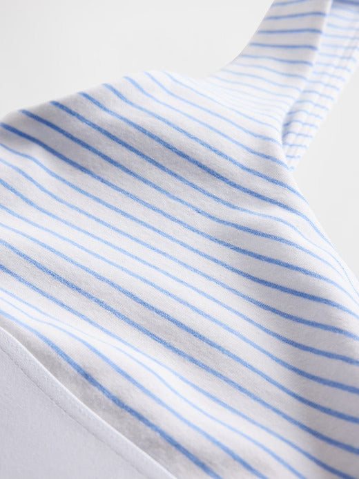 Gap Organic Stretch Cotton Gap Logo Bralette
