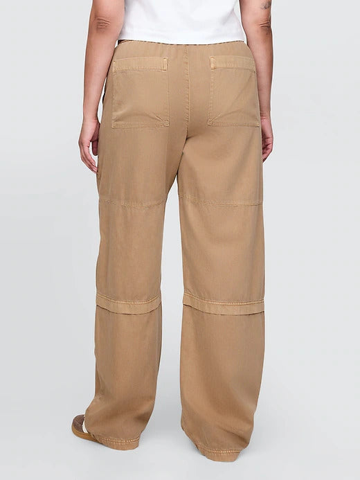 Gap Mid Rise Easy Utility Barrel Pants