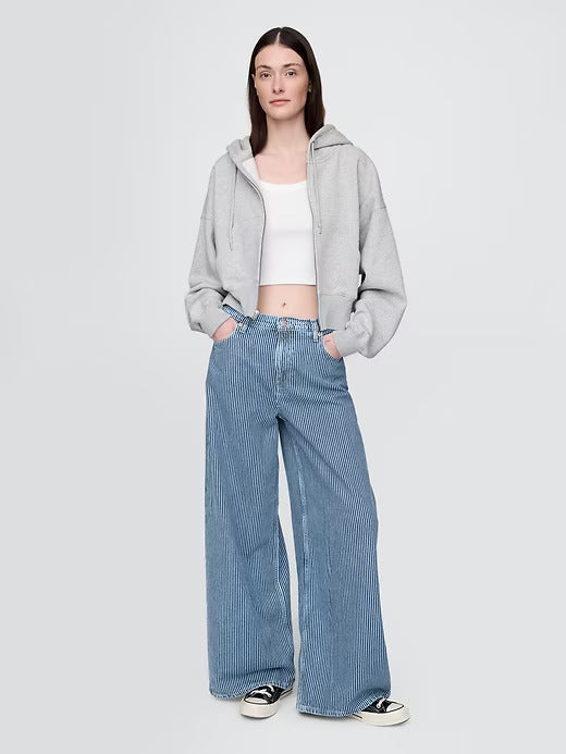 Gap Mid Rise UltraSoft Baggy Jeans