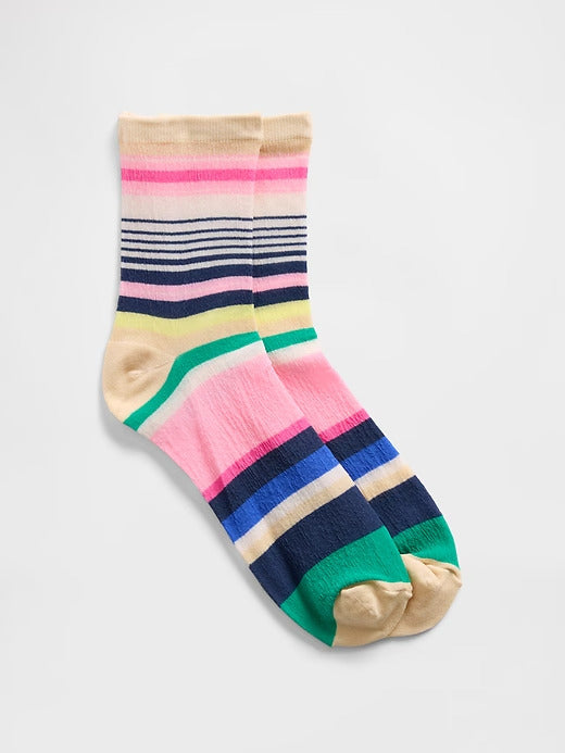 Gap  Sheer Half Crew Socks