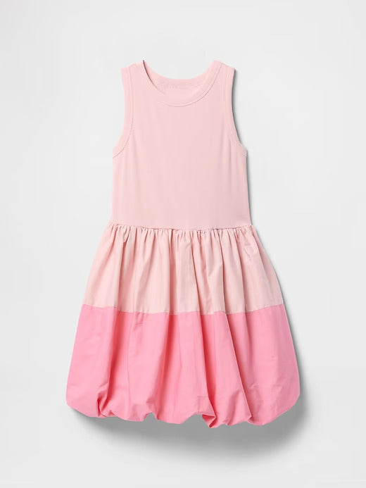 Gap Kids Mixed Media Bubble Dress