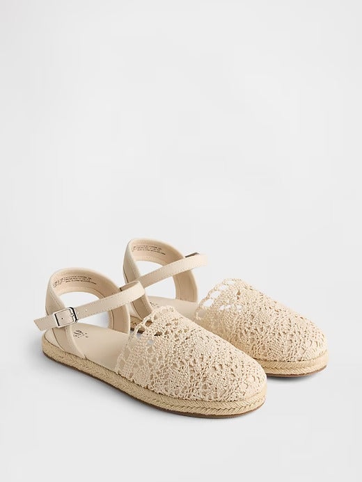 Gap Kids Crochet Espadrilles