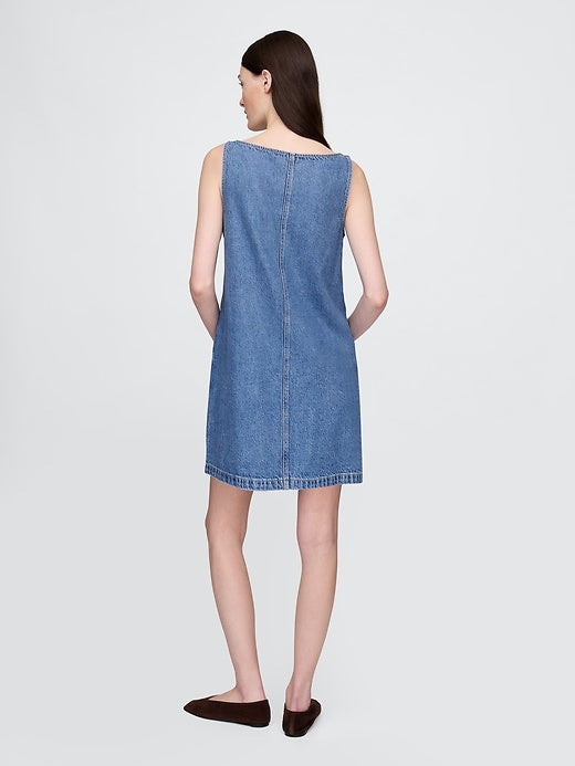 Gap UltraSoft Denim Mini Dress
