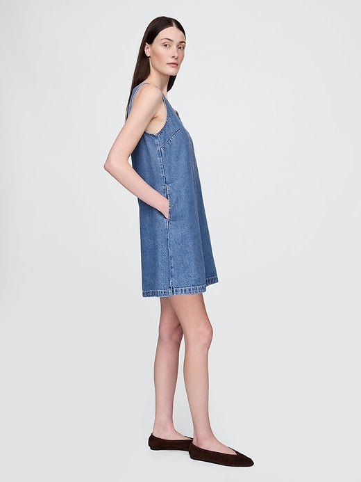 Gap UltraSoft Denim Mini Dress
