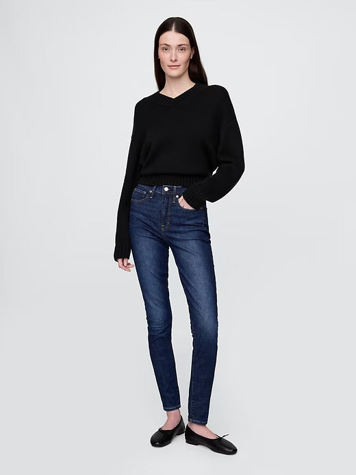 Gap High Rise True Skinny Jeans