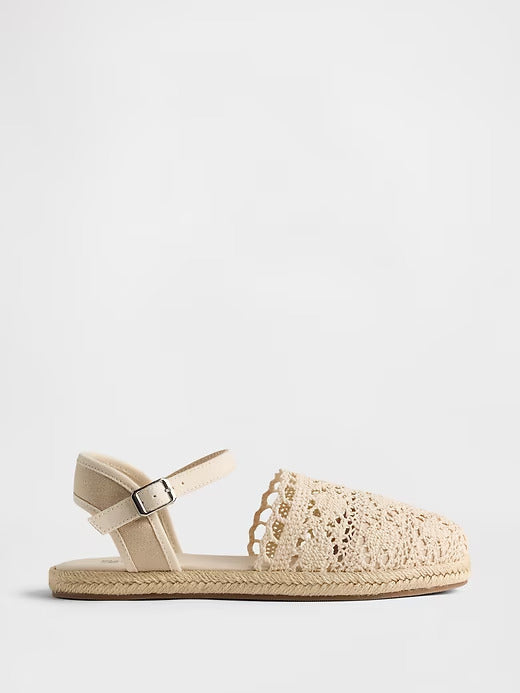 Gap Kids Crochet Espadrilles