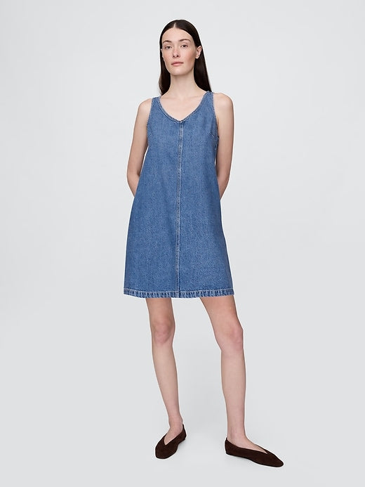 Gap UltraSoft Denim Mini Dress