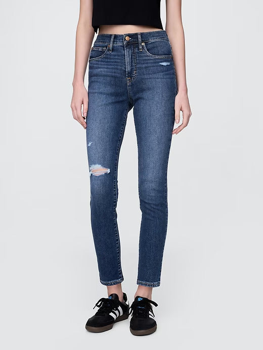 Gap High Rise True Skinny Jeans